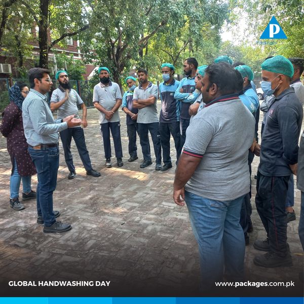 Global Handwashing Day at Packages3